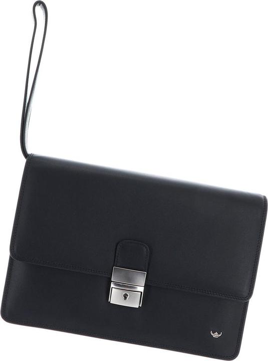 Produktbild Golden Head Polo Herrentasche Handgelenktasche Leder 23 cm