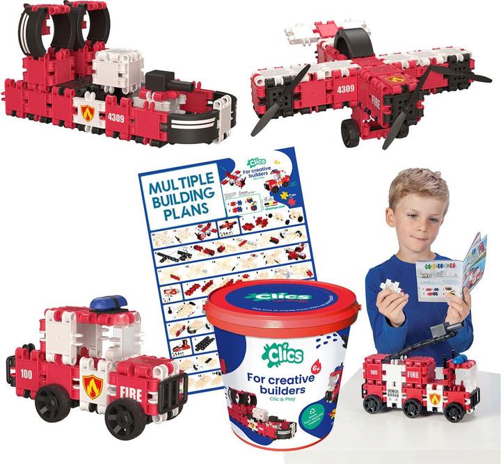 Immagine prodotto Clics I vigili del fuoco costruiscono blocchi a Emmer