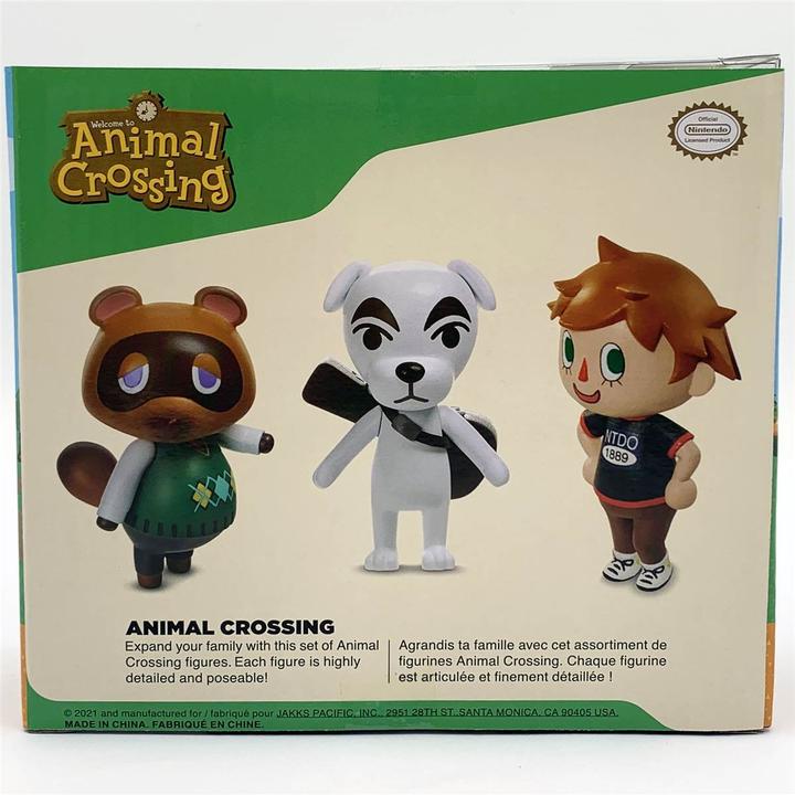 Actual product image Jakks Pacific Nintendo Set De 3 Figurines Animal Crossing (DSi XL)