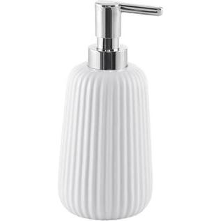 Gedy, Seifenspender + Seifenschale, Marika Soap Dispenser White