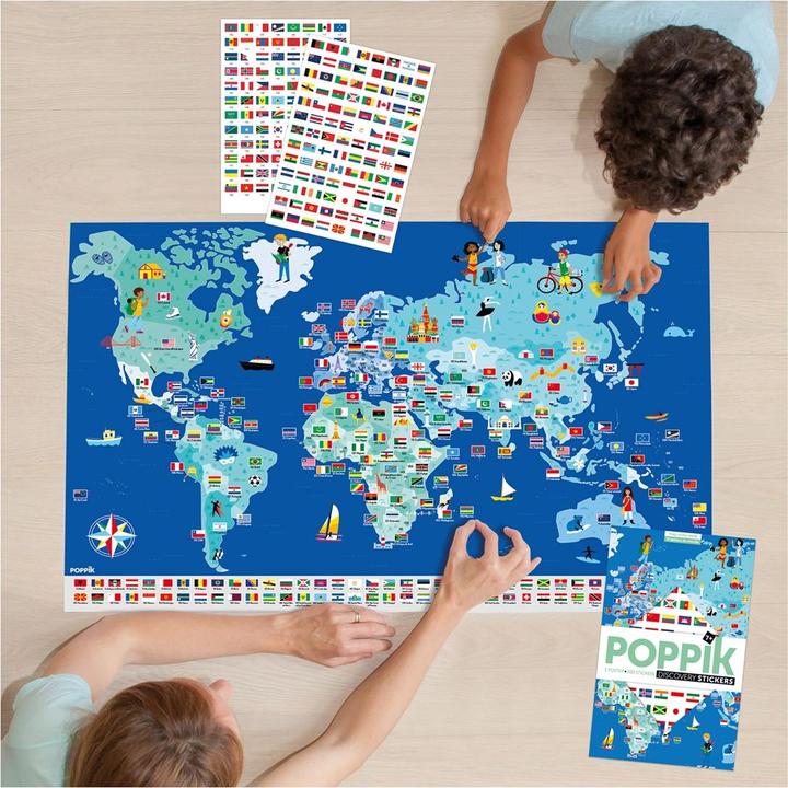 Productafbeelding Poppik Flaggen der Welt