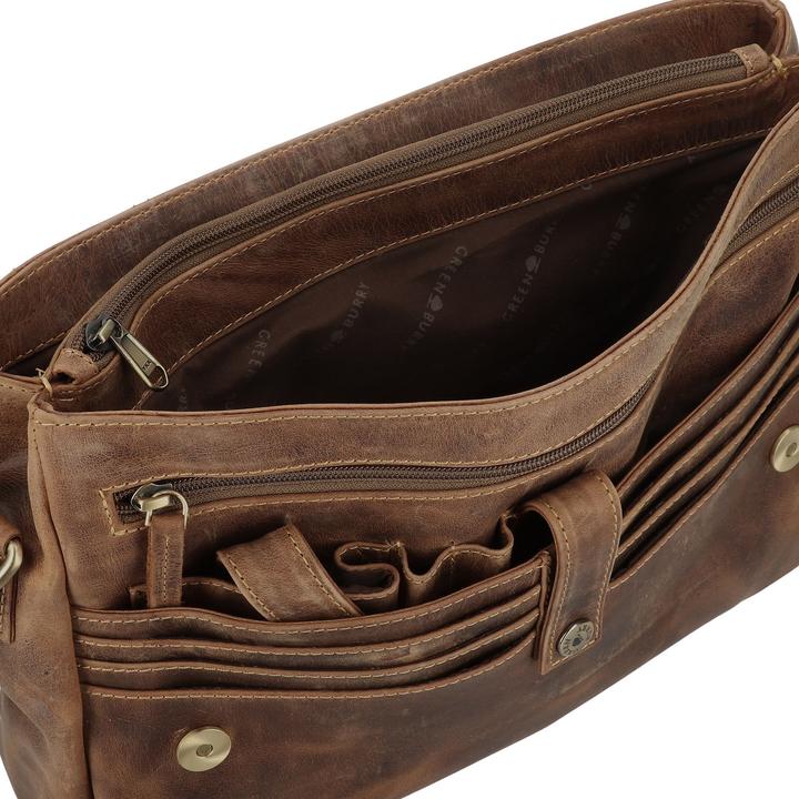 Actual product image Greenburry Vintage Messenger Leather 34 cm (8 l)