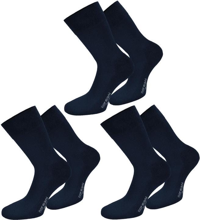 Actual product image Normani 6 pairs of comfort socks with soft edge and terry sole (pack of 6, 47 - 50)