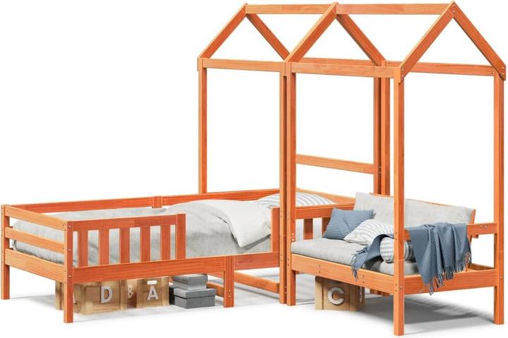 Image du produit vidaXL Bett- und Bank Set (80.50 cm)