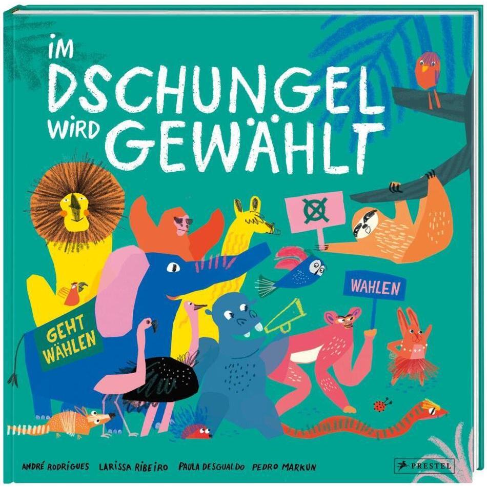 Thumbnail - Im Dschungel wird gewählt, Kinderbücher von Pedro Markun