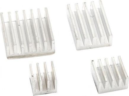 Raspberry Pi 4 Emballage du Heat Sink Gray aluminum