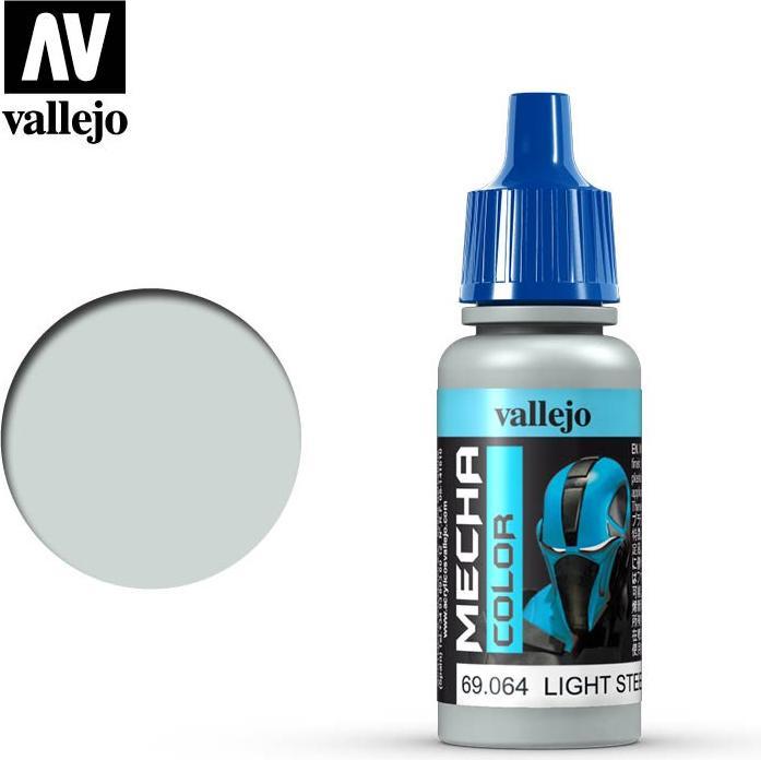 Actual product image Vallejo Mecha Color - Light Steel (69.064)