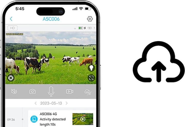 Image du produit Choetech ASC006-4G caméra solaire intelligente PTZ 4G LTE avec panneau solaire 5W - blanc (2048 x 1536 pixels, 2592 x 1520 pixels)