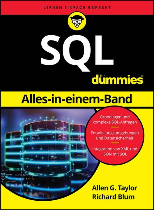 Actual product image SQL Alles-in-einem-Band für Dummies (German, Allen G. Taylor, Richard Blum, 2024)