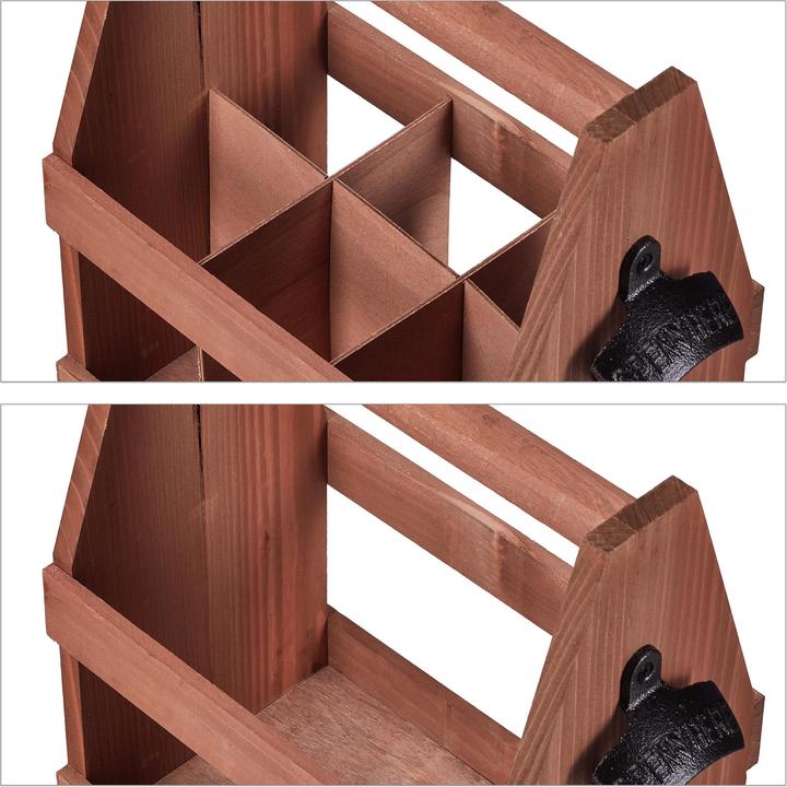 Image du produit Relaxdays Porte-bière (1 x, 27.5 x 15 x 28 cm)