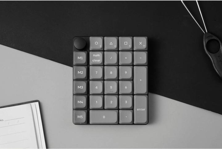 Produktbild Keychron Tastierino Numerico Wireless K0 Max QMK (Nummernblock, Kabelgebunden, Kabellos)