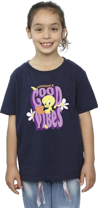 Image du produit Looney Tunes - T-shirt TWEEDAY SUNSHINE & GOOD VIBES - Fille (128)