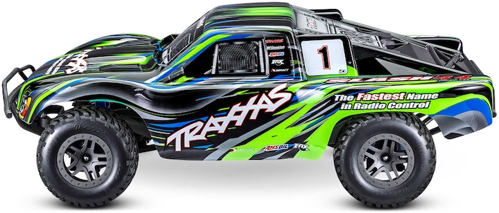 Immagine prodotto Traxxas Slash 4x4 Bl2s Green 1/10 Short-Course Rtr Senza Batteria/Caricabatteria (RTR pronto all'uso)
