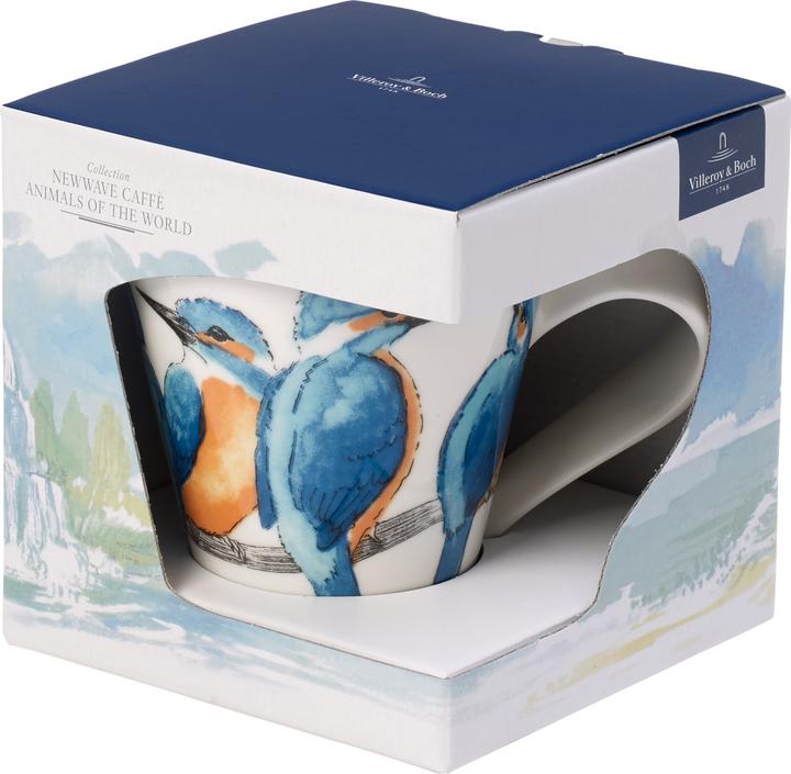 Immagine prodotto Villeroy & Boch Tazza con manico (confezione regalo) NewWave Caffè Kingfisher (300 ml, 1 x)