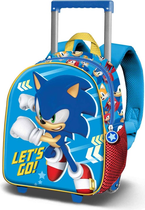 Image du produit Karactermania Small 3D Backpack with Wheels Go