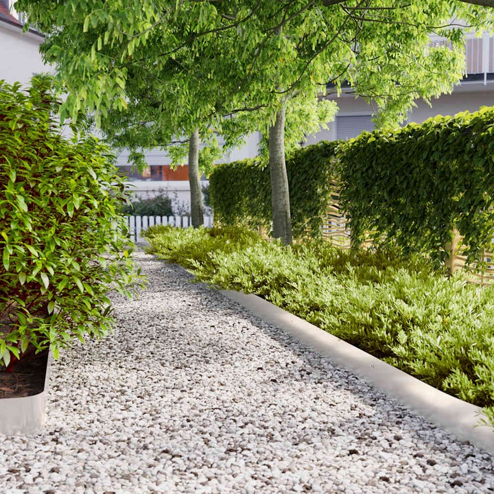 Produktbild VidaXL Rasenkanten 10 Stk. 15x103 cm Edelstahl Gartenkante (103 cm)