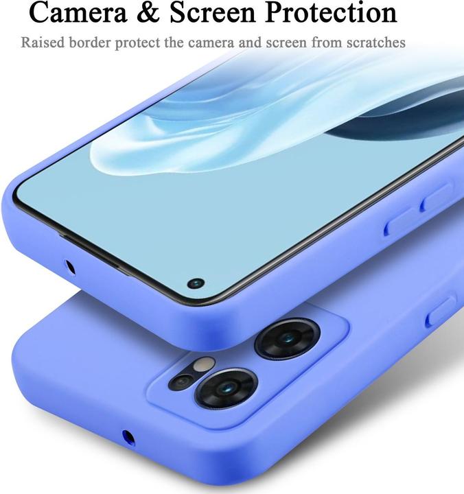Image du produit Cadorabo Housse pour OPPO Find X5 Lite TPU avec protection liquide Design en silicone (Oppo Find X5 Lite)