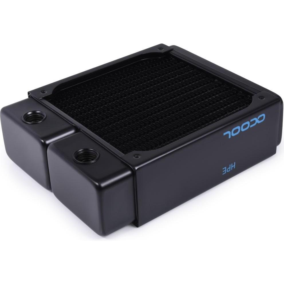 Alphacool NexXxoS HPE-45 Radiator 120mm (120 mm), Wasserkühlung Radiator, Schwarz