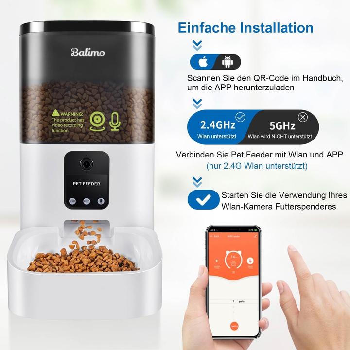 Produktbild Balimo ‎DU4L-VS Futterautomat (400 cl)