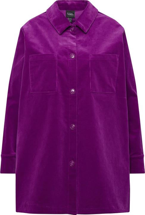 Produktbild Ulla Popken Cordjacke, A-Linie, Hemdkragen, Langarm (54)