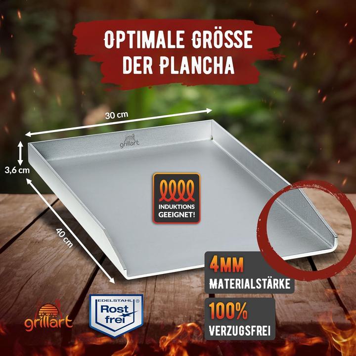 Produktbild Grillart Plancha Grillplatte