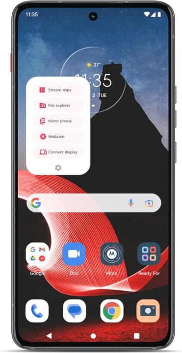 Image du produit Motorola ThinkPhone (256 Go, Carbon Black, 6.60", Double SIM, 5G)
