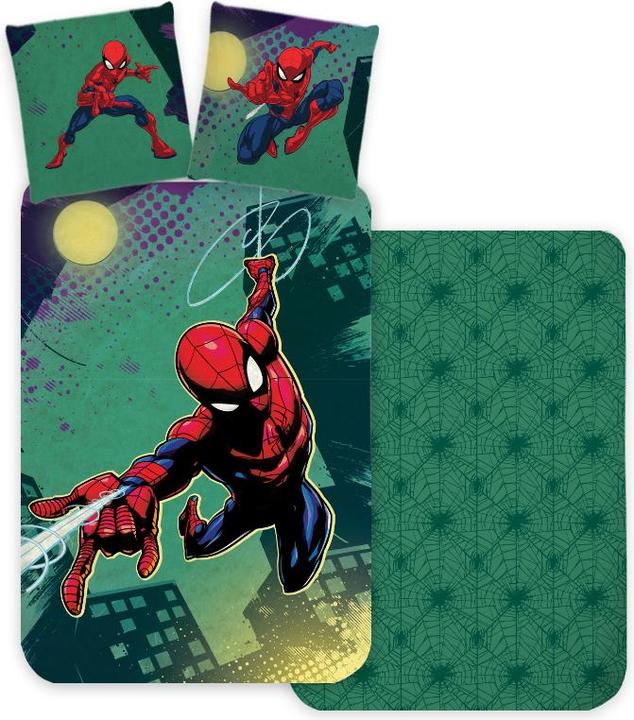 BrandMac Bed Linen - Adult Size 140 x 200 cm - Spiderman (1000980) (140 x 200 cm)