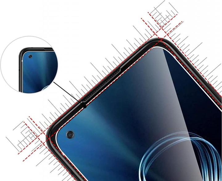 Produktbild Screenguard Asus Zenfone 8 Panzerglas Schutzfolie Case Friendly Design (1 Stk., Asus Zenfone 8)