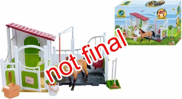 Produktbild Simba Pferdebox und Waschplatz mit Pferd