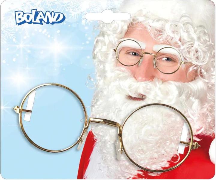 Image du produit Nikolaus Lunettes père noël rond or