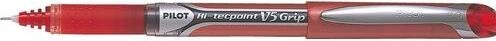 Produktbild Pilot Tintenroller Hi-Tecpoint Grip V5 Strichstärke: 0,3 mm Schreibfarbe: rot (Rot, 1 x)