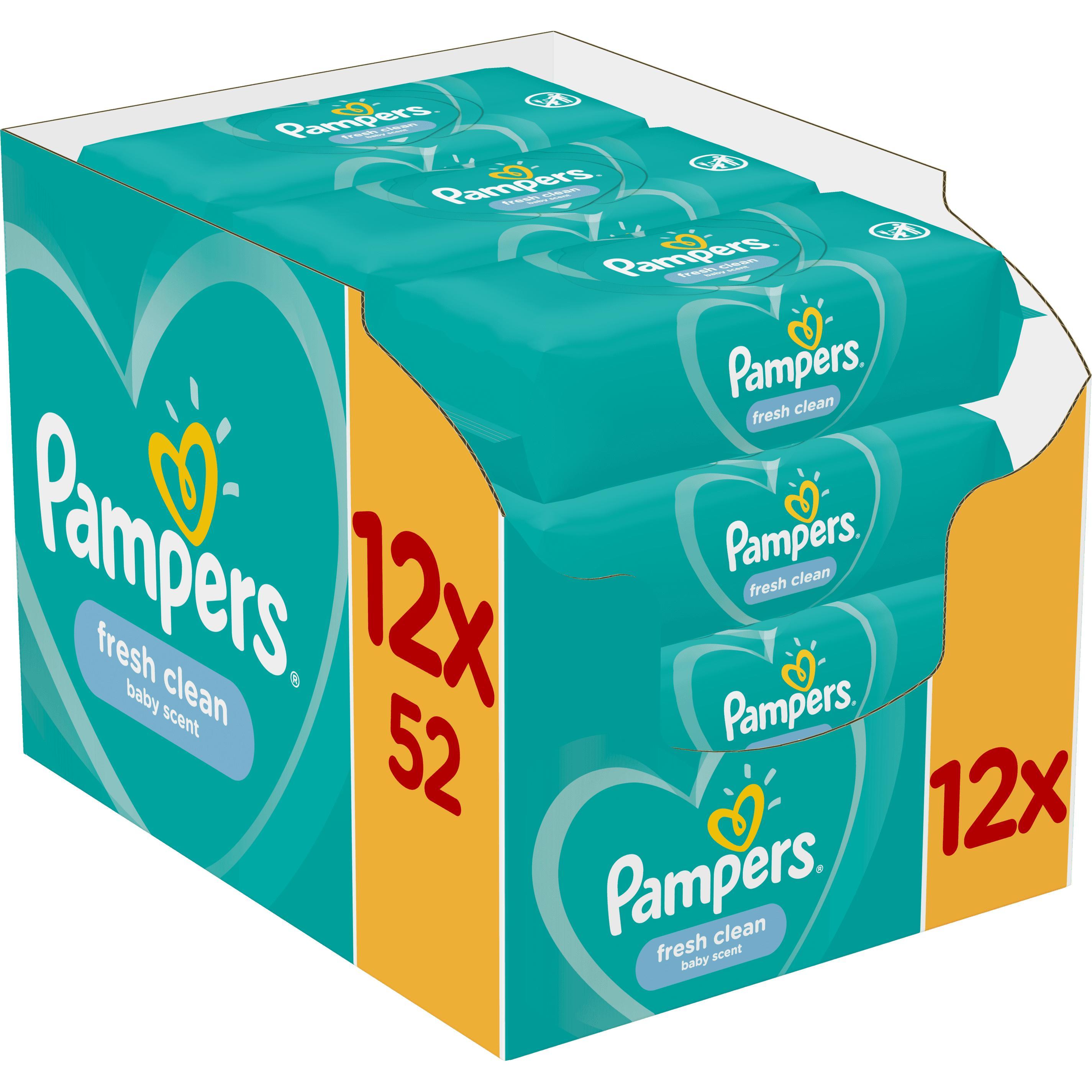 Thumbnail - Pampers Fresh Clean (624 Stück)