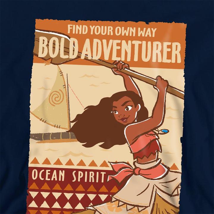 Produktbild Moana Bold Adventurer Kapuzenpullover (128)