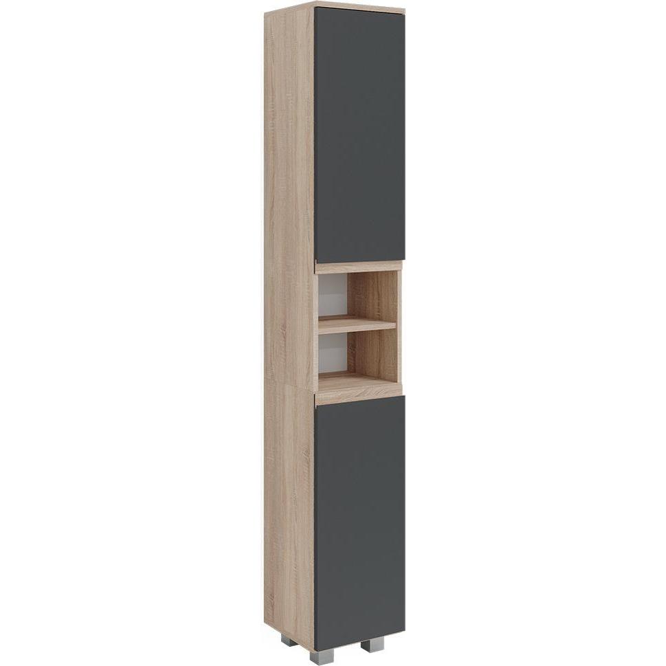 Vicco, Badezimmerschrank, J-Shape (30 x 30 x 190 cm)