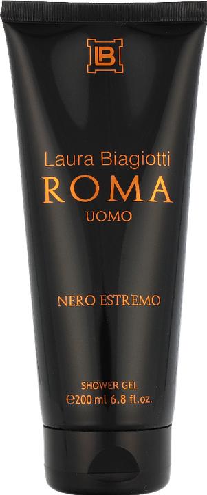 Actual product image Laura Biagiotti Roma Uomo Nero Est Show Gel 200 ml x 3 Stk (200 ml)