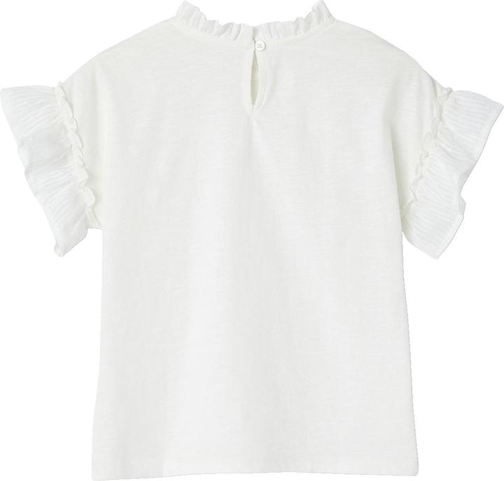 Produktbild Vertbaudet Mädchen Bluse mit Materialmix Oeko-Tex (146, 152)