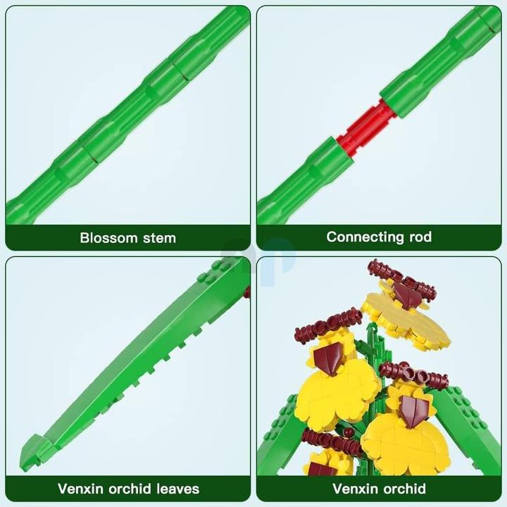 Image du produit Mould King Orchidée d'or