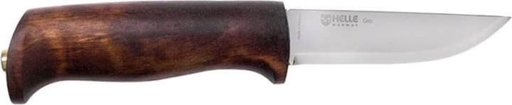 Immagine prodotto Helle Coltello da cintura GRO, acciaio Sandvik 12C27, inossidabile, manico in legno di betulla, fodero in (9.30 cm)
