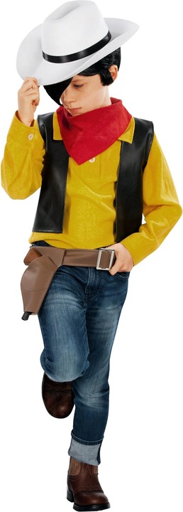 Produktbild Maskworld Lucky Luke Kostüm für Kinder mit Hut (146, 152)