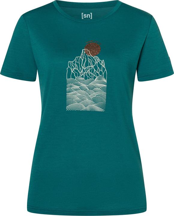 Actual product image Super Natural W Preikestolen Cliffs Tee (S)