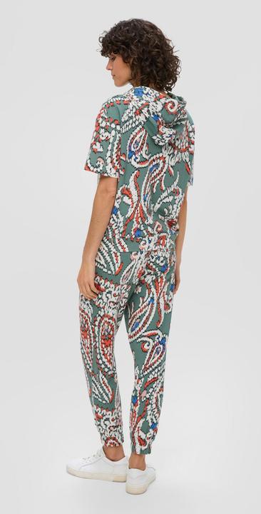 Produktbild s.Oliver Sweatshirt Hoodie mit halblangen Ärmeln (40)