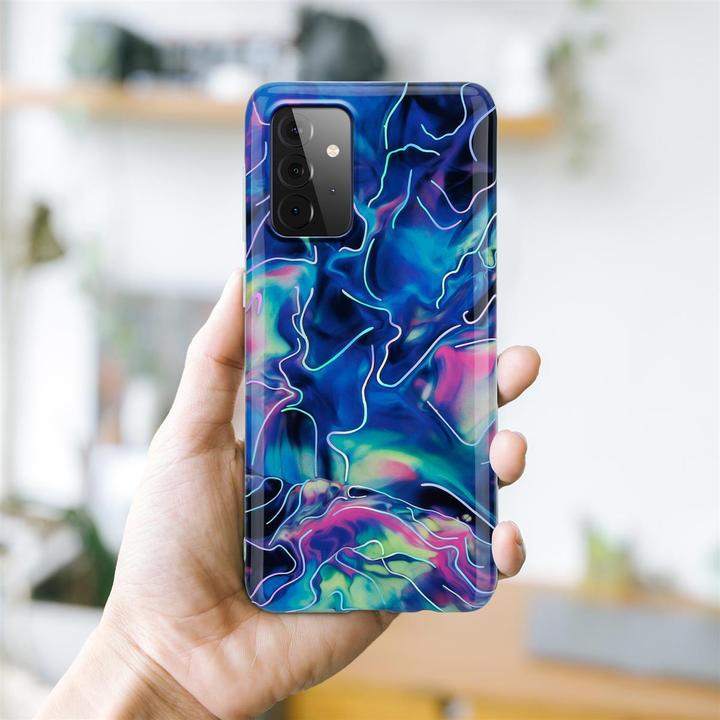 Image du produit Cadorabo Couverture IMD TPU Marbre coloré (Samsung Galaxy A72)