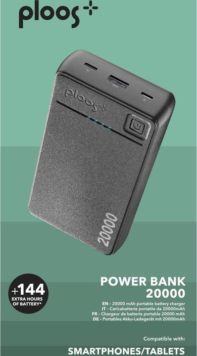 Image du produit Cellularline Power Bank 20000 (20000 mAh, 74 Wh)