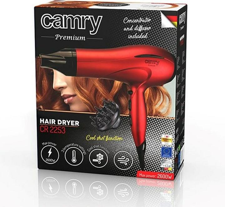 Actual product image Camry CR 2253 hair dryer