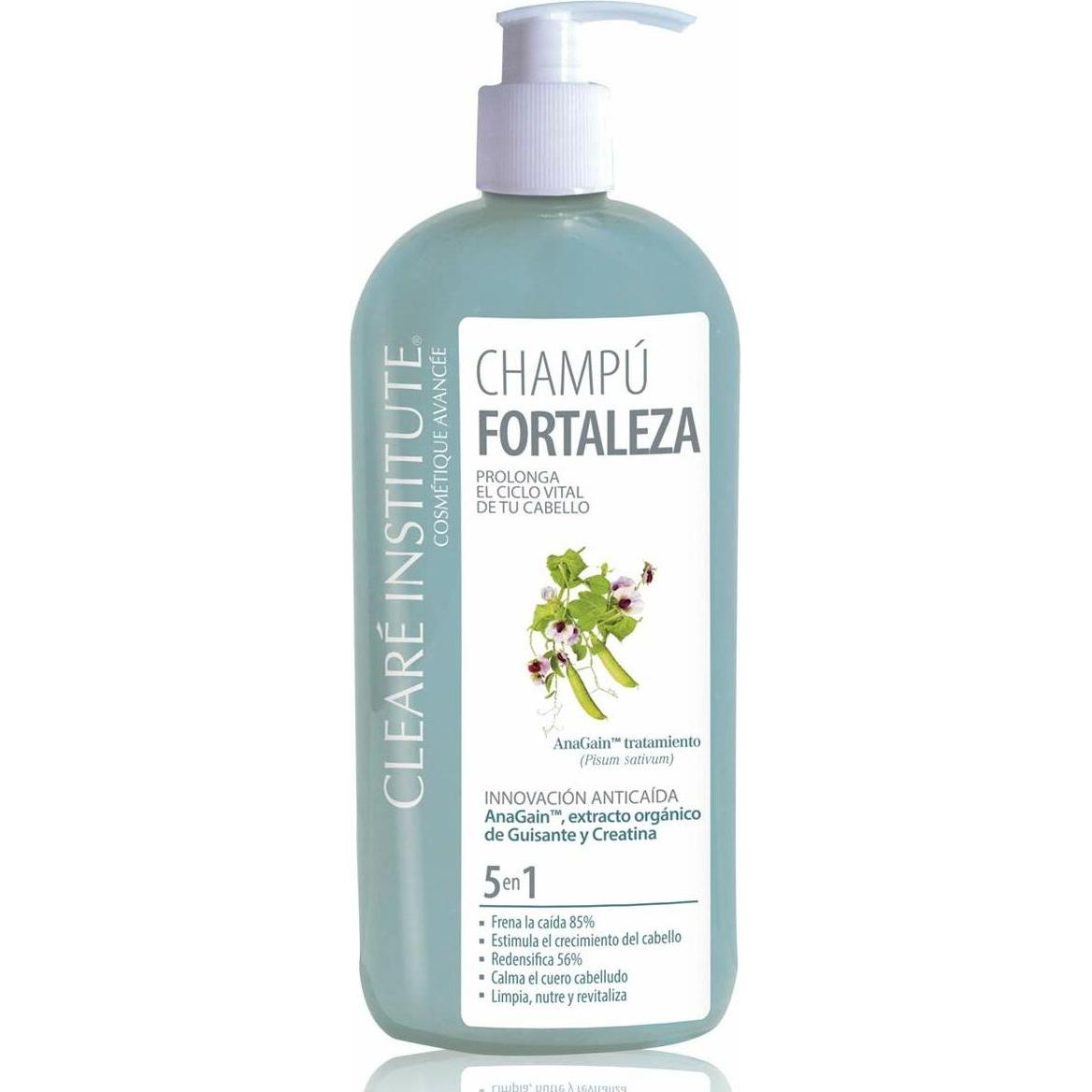 Clearé Institute, Shampoo, Cleare Institut Cleare Champu Fortaleza Anticaida 400ml (400 ml, Flüssiges Shampoo)