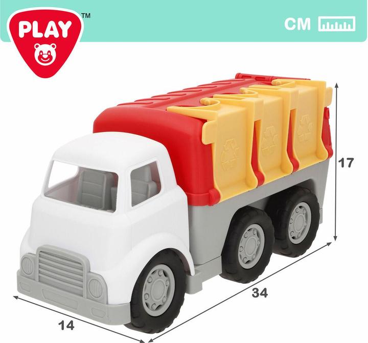 Produktbild PlayGo Müllwagen 34 X 17 X 18 CM (2 Stück)