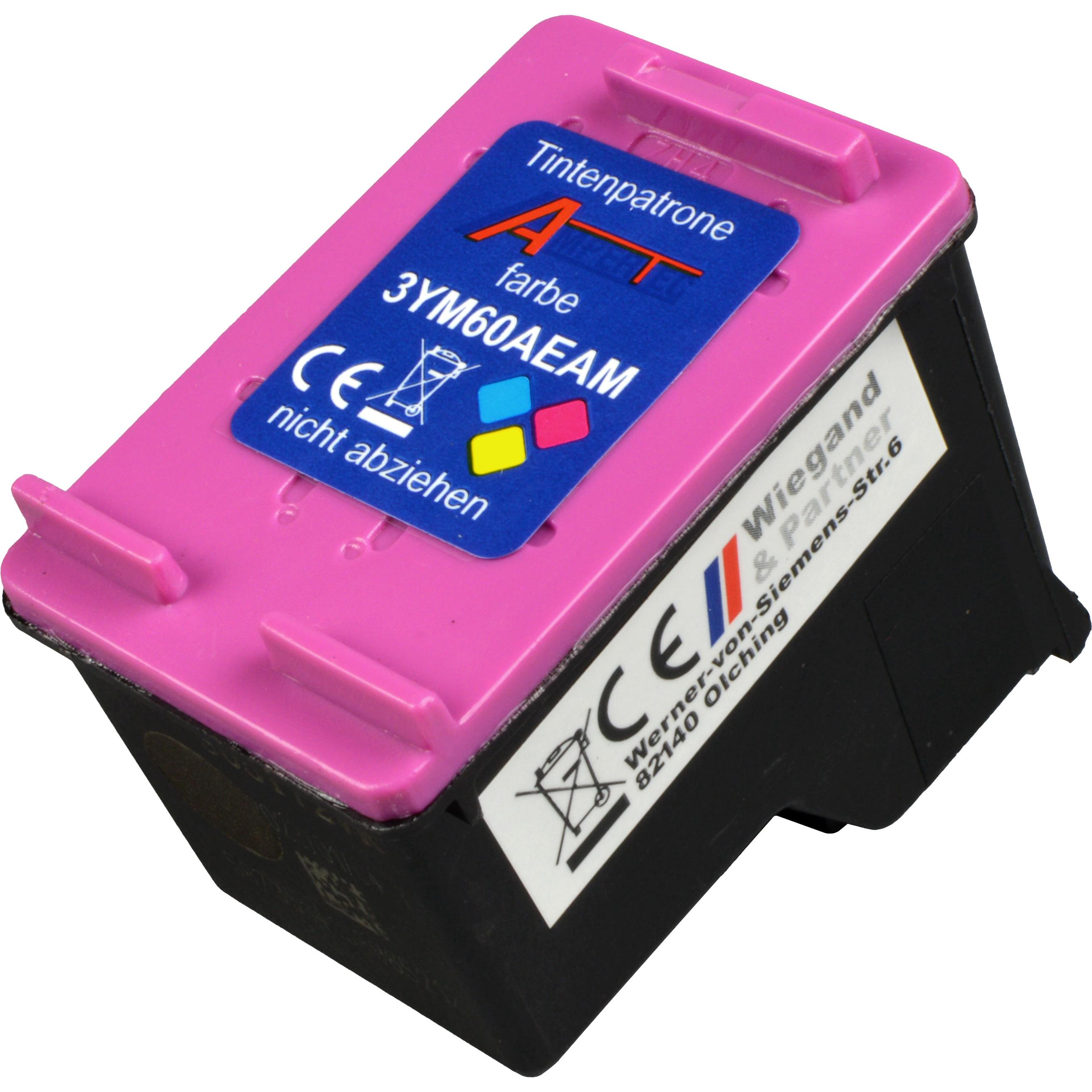 Ampertec, Druckerpatrone, Tinte ersetzt HP 3YM60AE 305 farbig (M, C, Y)