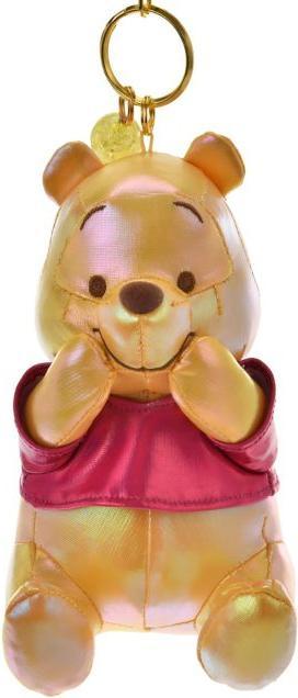 Actual product image Disney Winnie the Pooh Glänzender Plüsch Schlüsselanhänger