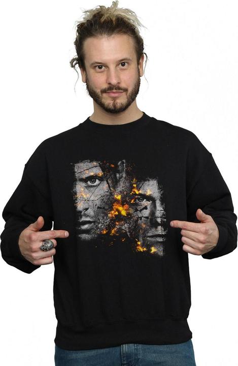 Immagine prodotto Supernatural Sam And Dean Fire Felpa Uomo (5XL)
