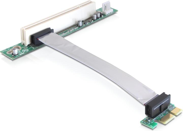 Actual product image Delock PCI-Express riser card, x1 to PCI